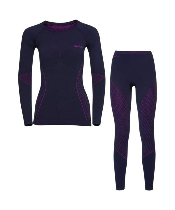 Odlo Fundamentals Performance Evolution Warm Set Pink