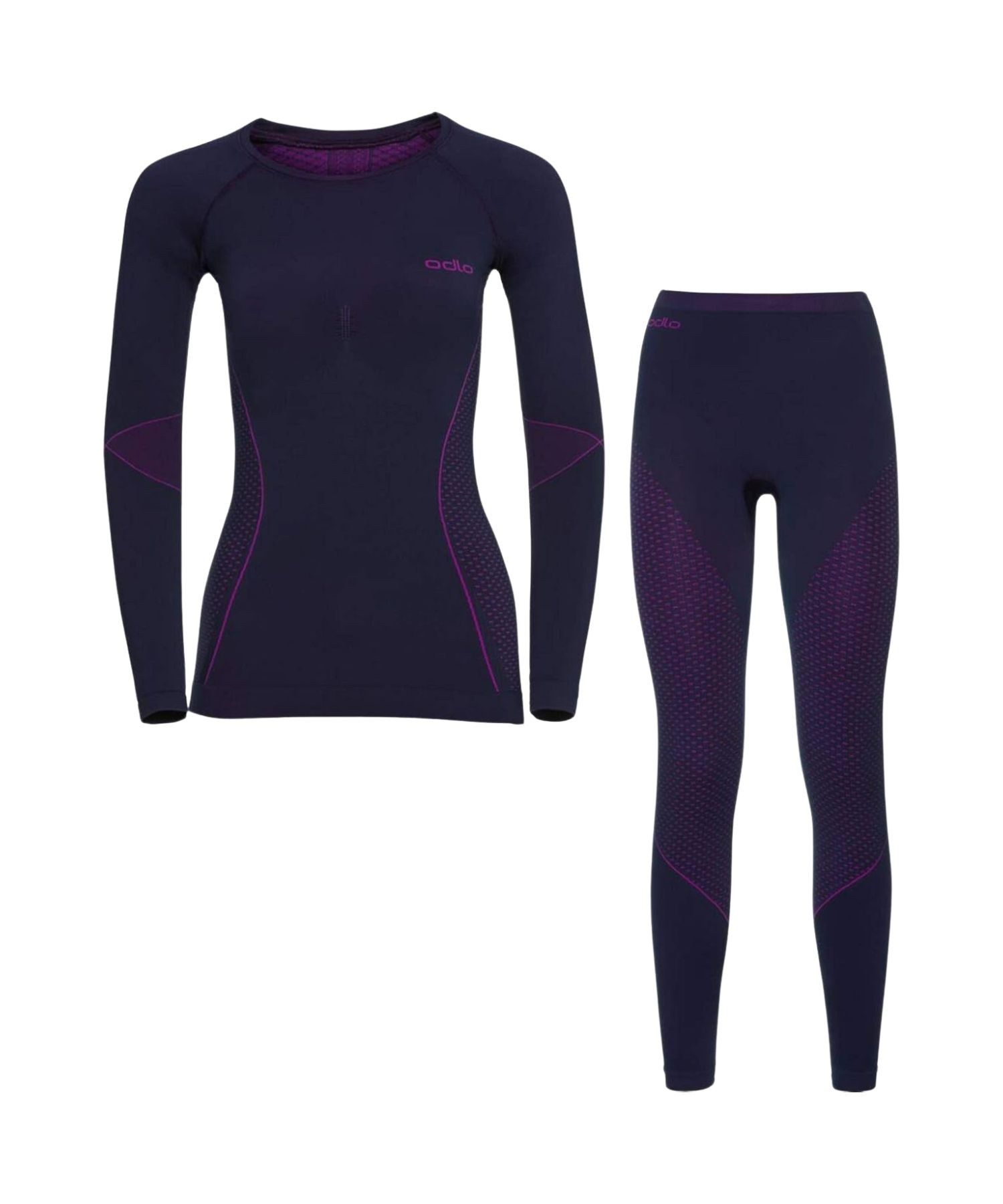 Odlo Fundamentals Performance Evolution Warm Set Pink