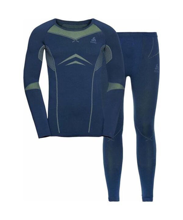 Odlo Fundamentals Performance Evolution Warm Set Green