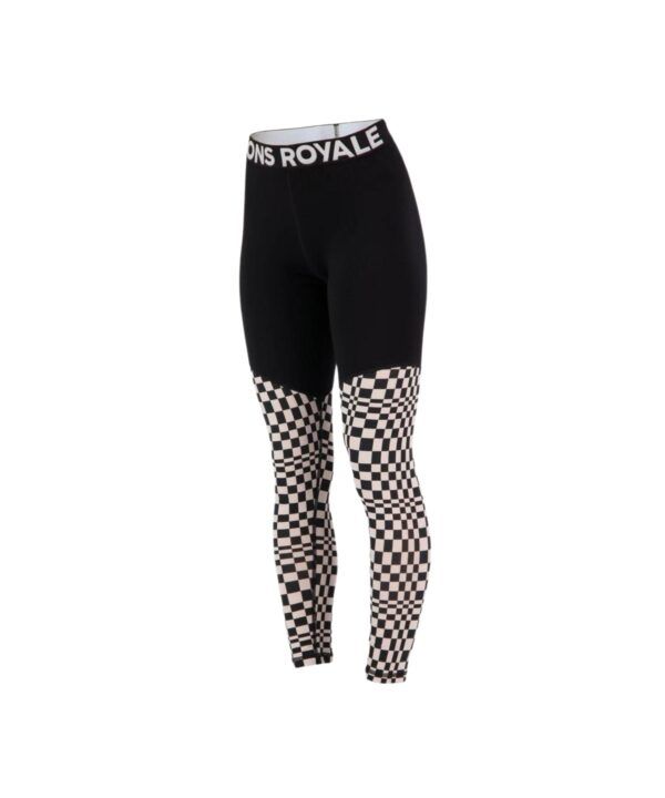 Mons Royale Cascade Leggings Checkers