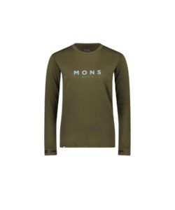 Mons Royale Yotei Classic Ls Dark Olive