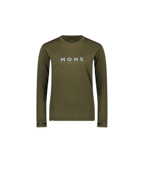 Mons Royale Yotei Classic Ls Dark Olive