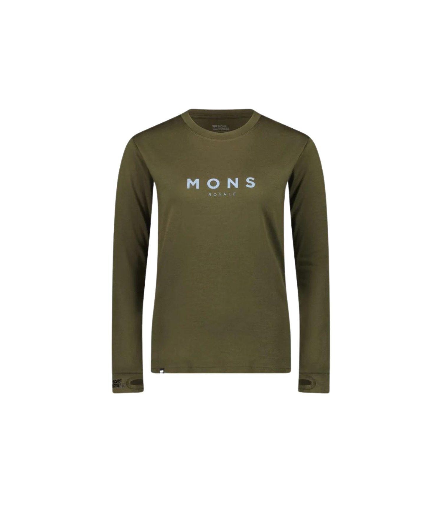 Mons Royale Yotei Classic Ls Dark Olive