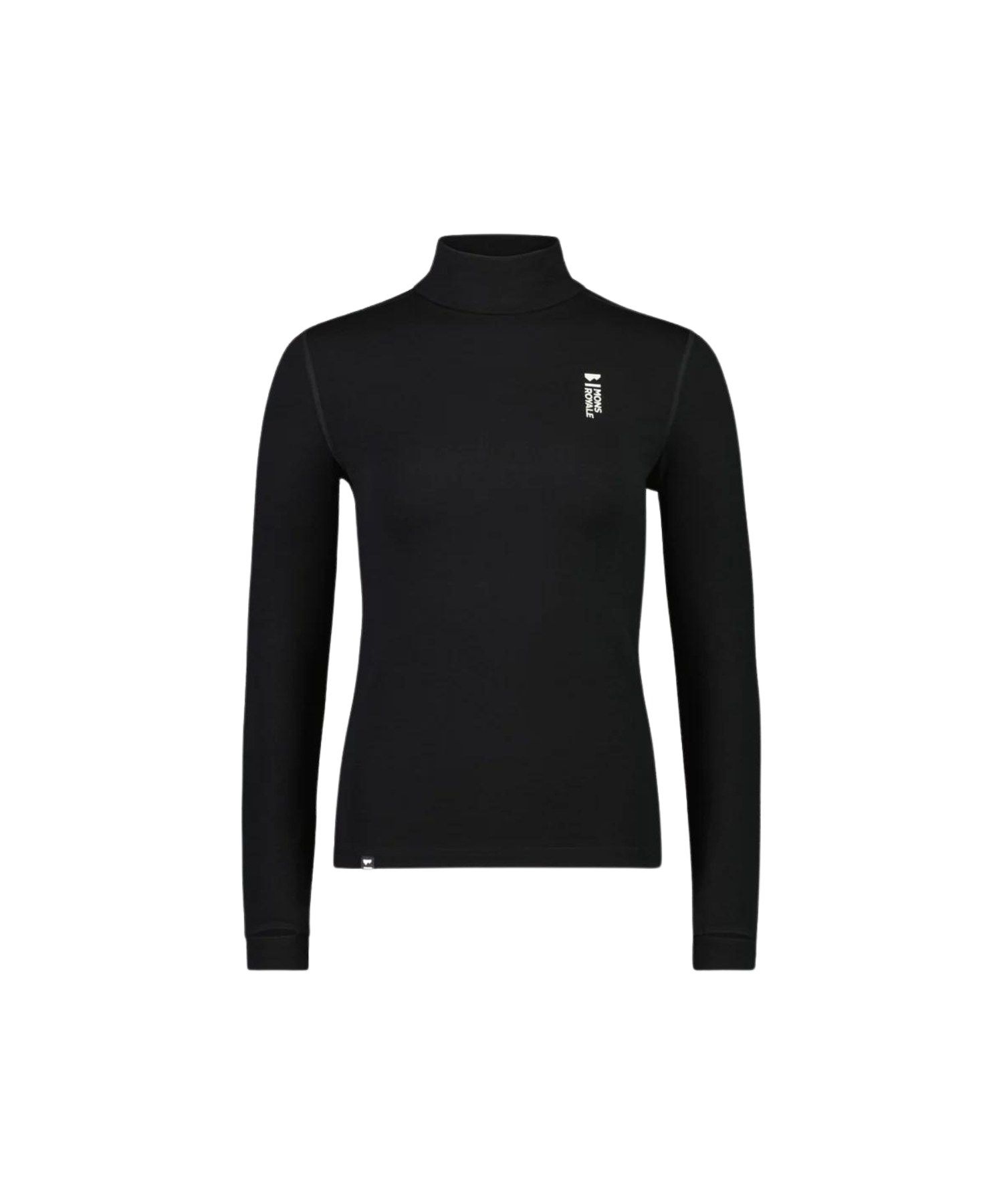 Mons Royale Women's Cascade Merino 200 Mock Neck Ls