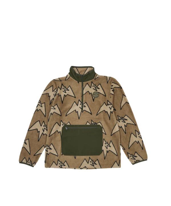 Airblaster Fleece Half Zip-tan Big Terry