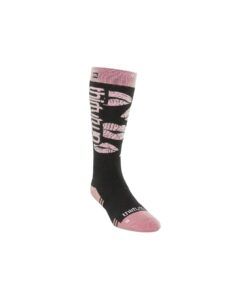 32 Women's Merino Sock Black-pink
