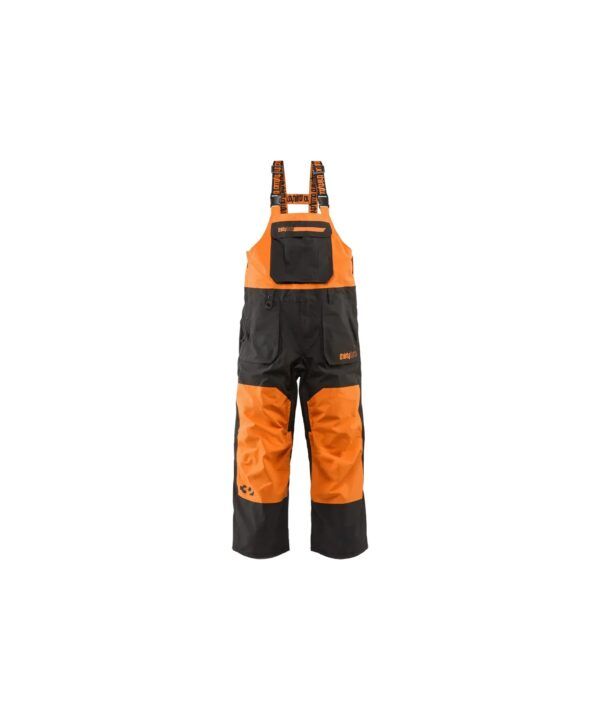 32 Basement Bib Black-orange