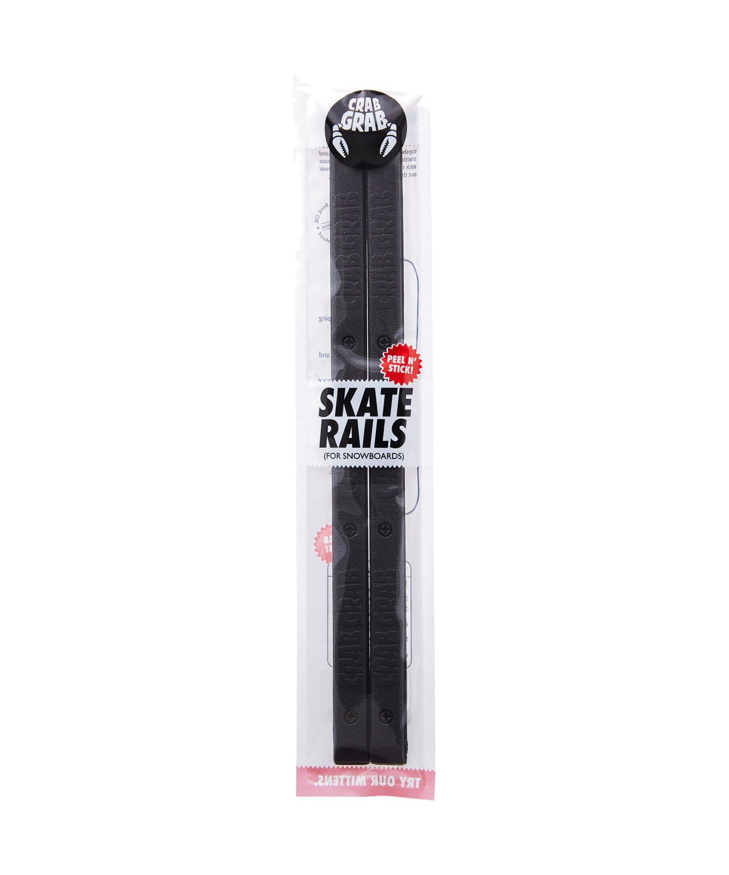 Crab Grab Skate Rails 6pack Black