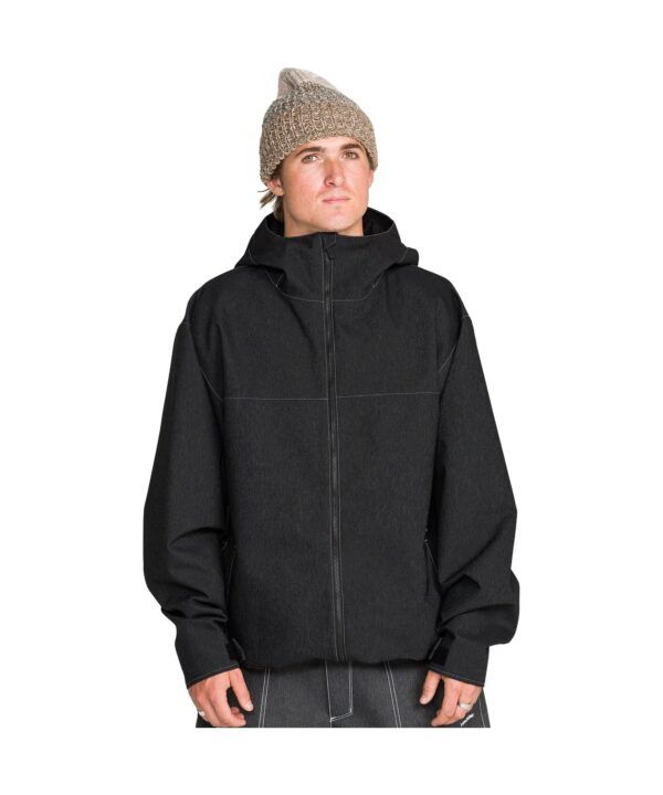 Volcom Top Stitch Jacket Black Denim